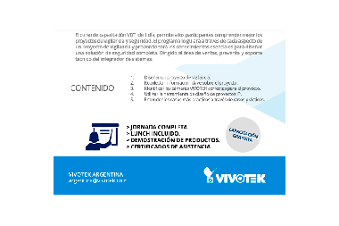 Capacitación Vivotek Mendoza 06.08.2018