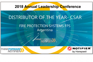 FPS premiado por Notifier como distribuidor del año CSAR