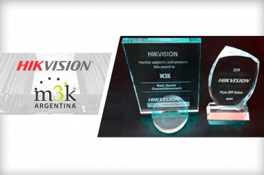 M3K Argentina nuevamente premiado por HIKVISION