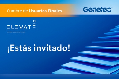 ¡Estás invitado a la Cumbre de Usuarios Finales Genetec Elevate'21!