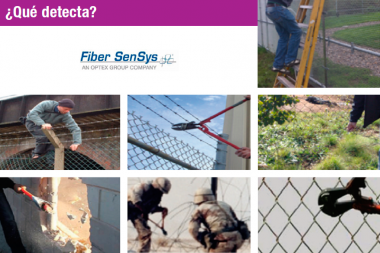 Fibra óptica para protección perimetral