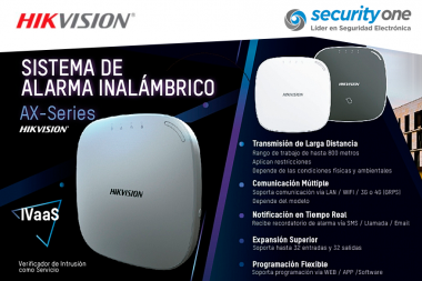 Security One presentó el sistema de alarma inalámbrico Hikvision a sus clientes