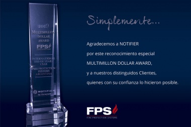 FPS nuevamente distinguido por Notifier como distribuidor destacado de LATAM.