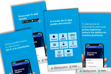 La provincia Argentina de Chaco lanzó una App  para realizar denuncias digitales