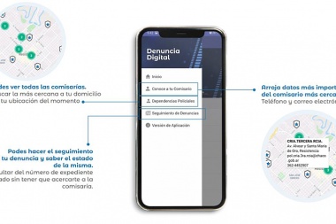 La provincia Argentina de Chaco lanzó una App  para realizar denuncias digitales