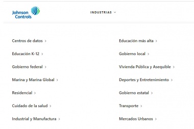 Johnson Controls: Estructura de la Compañía