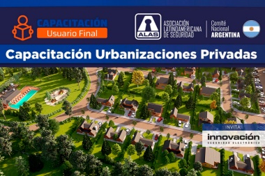 Dirigida a encargados de seguridad, constructores y dirigentes de urbanizaciones