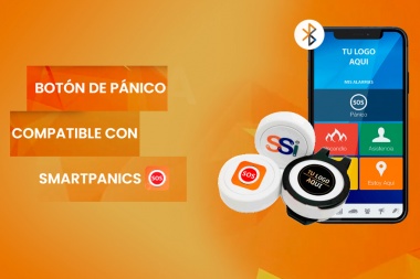 Ahora puedes activar tu SmartPanics con botón Bluetooth