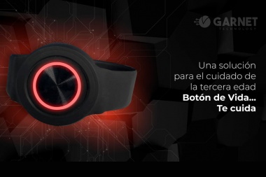 Botón de Vida De Garnet Technology