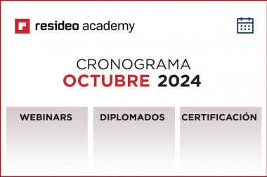 Resideo Academy: cronograma OCTUBRE