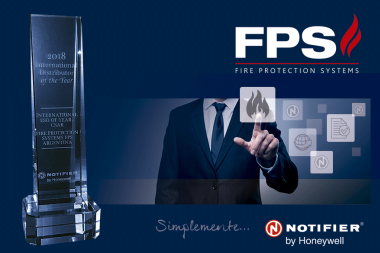 FPS premiado por Notifier como distribuidor del año CSAR