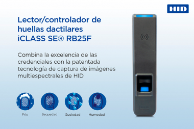 Nuevo lector de huellas dactilares
