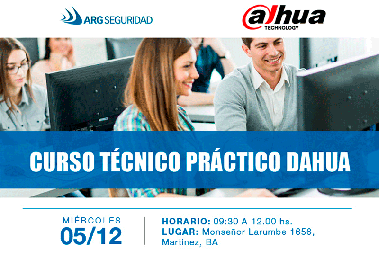 Dahua Argentina brinda capacitación gratuita a instaladores y emprendedores