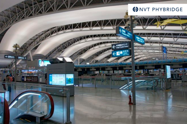 Modernización a IP en Kansai Airport con NVT Phybridge