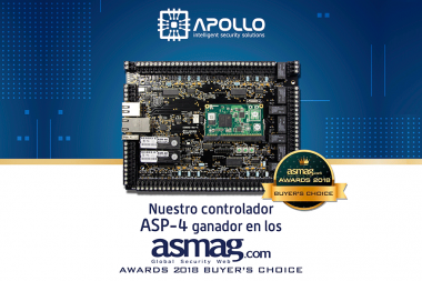 APOLLO: El controlador ASP-4 ganador en los asmag.com 2018 Buyers 'Choice Awards