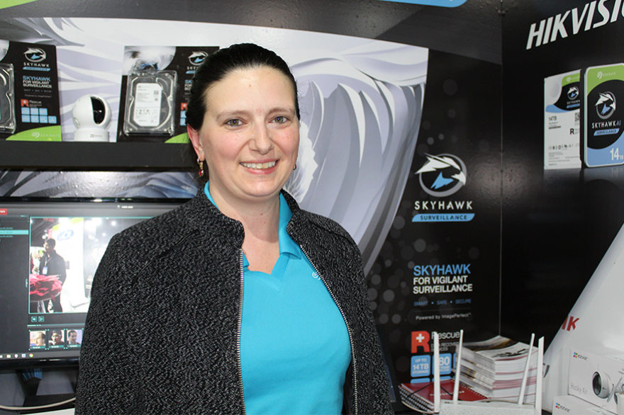 Miriam Rufini, Ingeniera de Ventas de Seagate.
