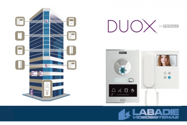 DUOX, el sistema de videoportero full digital sobre 2 hilos de FERMAX, triunfa en todo el mundo