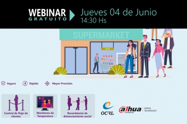 Invitación a webinar: Solución DAHUA para el conteo de personas