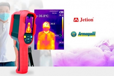 Jetion: Cámara Termográfica Medición Temperatura Corporal a distancia