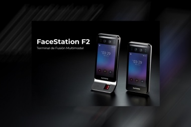 Lector de Reconocimiento Facial  FaceStation F2 que fusiona IA y tecnología de infrarrojos