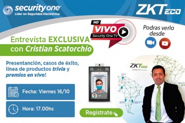 VIVO: Security One presenta a ZKTeco Argentina - 16/10