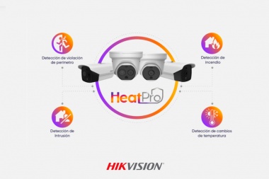 Defensa perimetral ultra precisa y detección de incendios con la reciente serie HeatPro de Hikvision