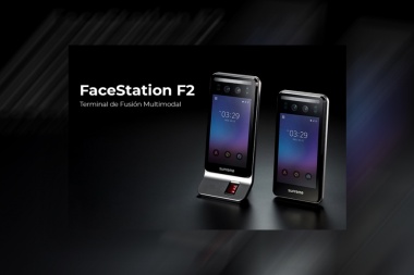 Lector de Reconocimiento Facial FaceStation F2 que fusiona IA y tecnología de infrarrojos