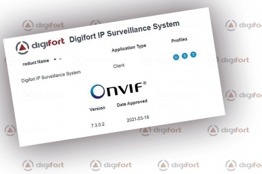 Digifort ahora tiene los 3 perfiles registrados en el sitio de conformidad de Onvif