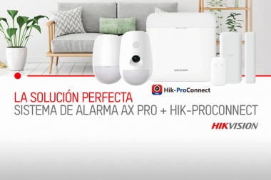 Hikvision lanza la solución perfecta uniendo al sistema de alarma de última generación AX PRO, la plataforma de gestión en remoto Hik-ProConnect