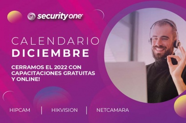 Calendario diciembre en Security One