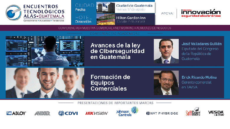 El próximo 17 de agosto ALAS inicia sus Encuentros Tecnológicos del segundo semestre desde Ciudad de Guatemala