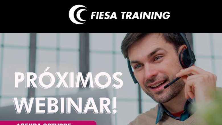 Calendario de capacitaciones de octubre con Fiesa