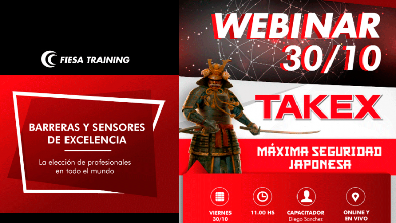 Takex - Webinar: Barreras Japonesas de máxima seguridad - 30/10