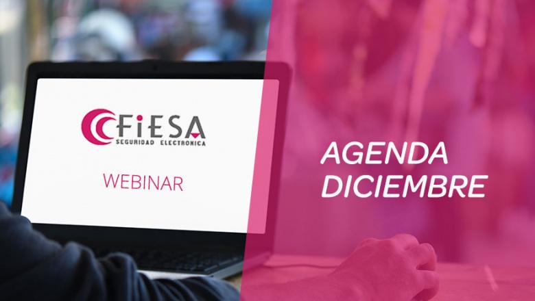 Agenda de webinars de diciembre con Fiesa