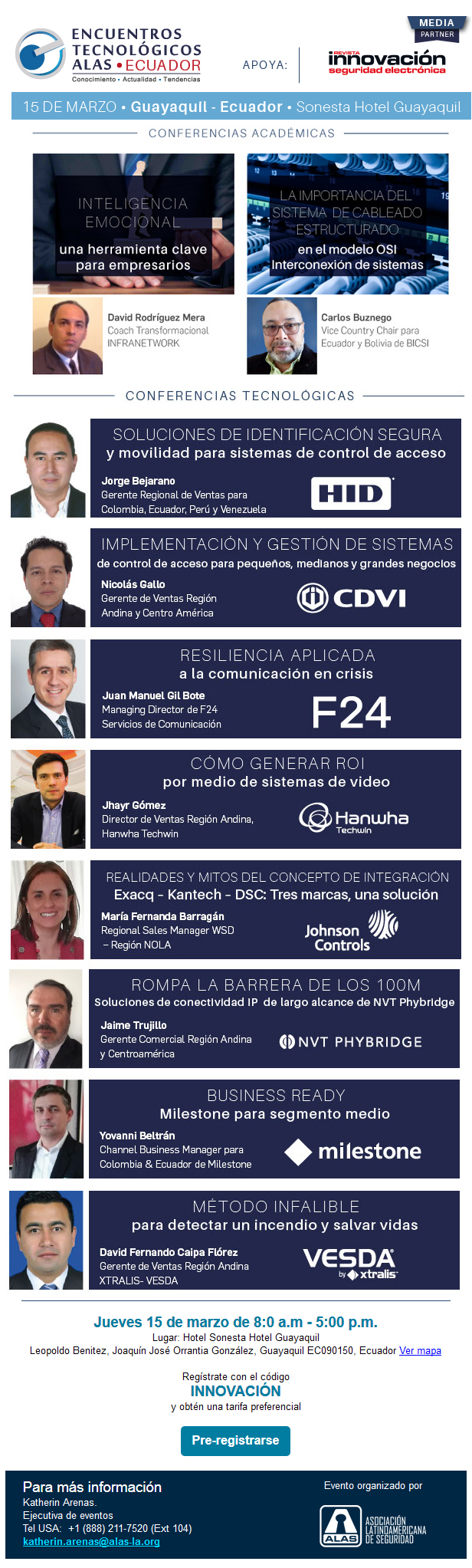 Te invitamos al Encuentro Tecnológico Ecuador