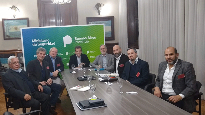 Las Cámaras del sector se reunieron con el Ministro de Seguridad Bonaerense Cristian Ritondo