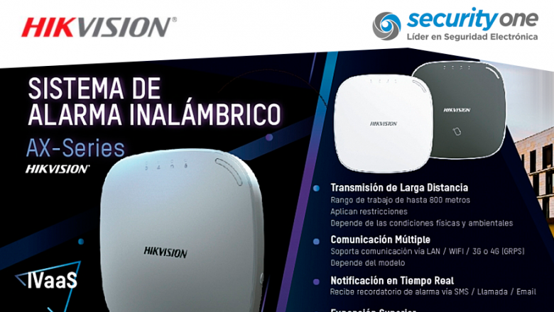 Security One presentó el sistema de alarma inalámbrico Hikvision a sus clientes