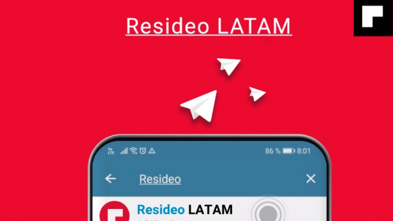 Resideo estrena canal de Telegram con la visión de conectar de manera más directa con los profesionales del sector