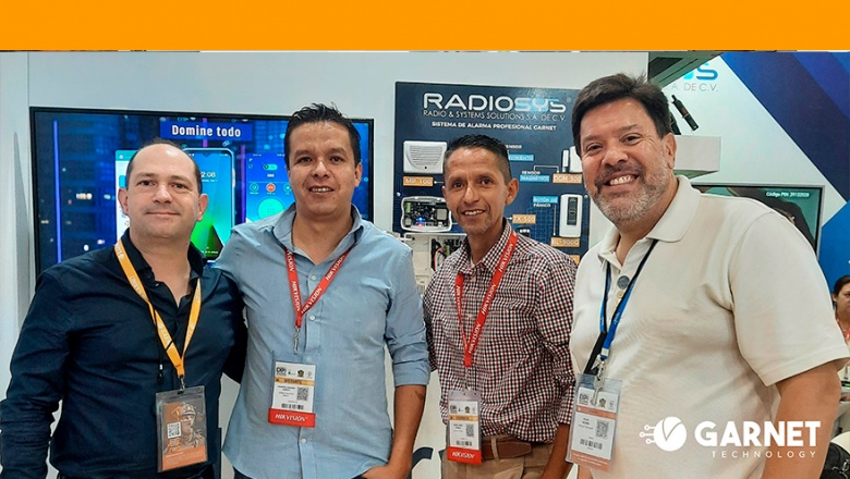 Garnet Technology y Radiosys se presentan juntos en la vigésima edición de Expo Seguridad México