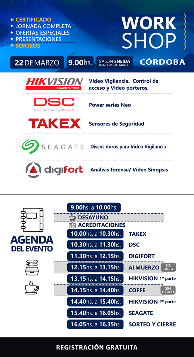 ADC | WORKSHOP > 22 de marzo en Córdoba