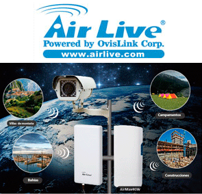 AirLive actualiza su línea wireless de exterior con un nuevo CPE preparado para redes 4G/LTE