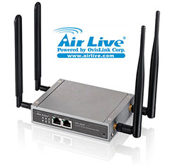AirLive anuncia un gateway especialmente diseñado para brindar acceso a 4G en el transporte público