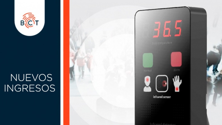 Preventa habilitada - Nuevo ingreso de sensor de temperatura corporal D600