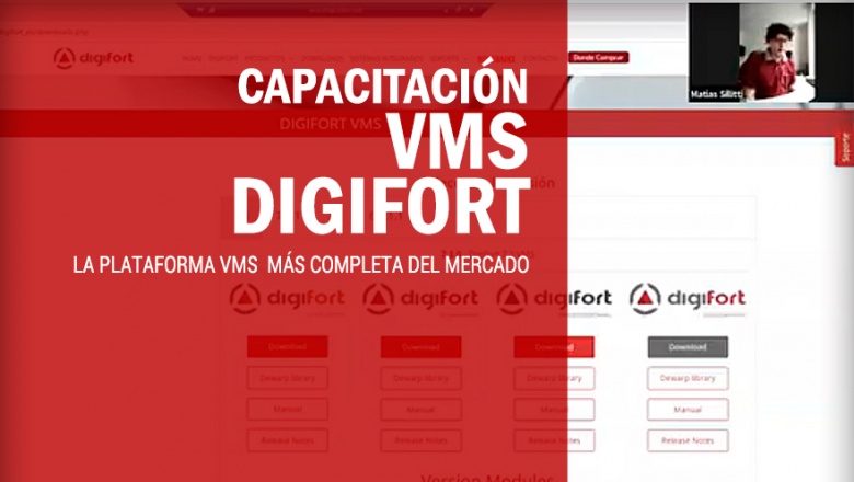 Capacitación sobre la plataforma VMS de Digifort