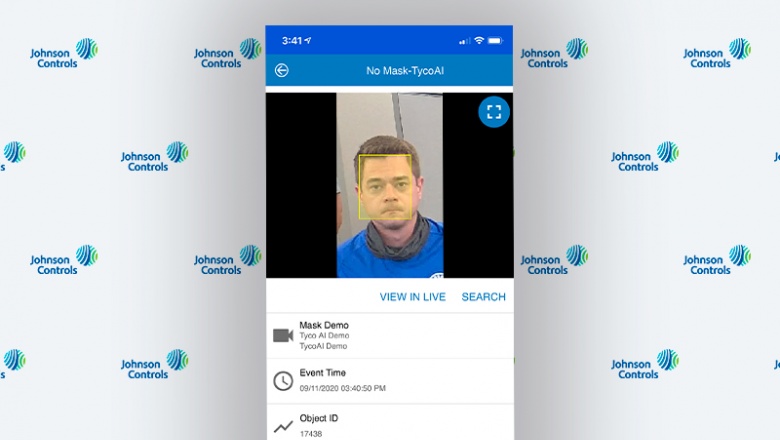 Johnson Controls incorpora una función económica de detección de máscaras faciales con IA a su VMS exacqVision