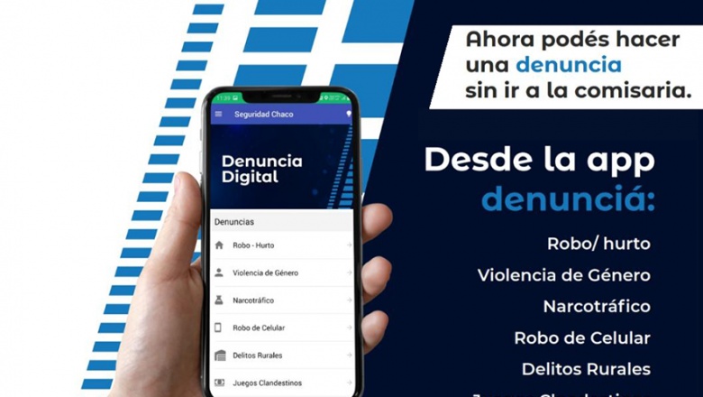 La provincia Argentina de Chaco lanzó una App para realizar denuncias digitales