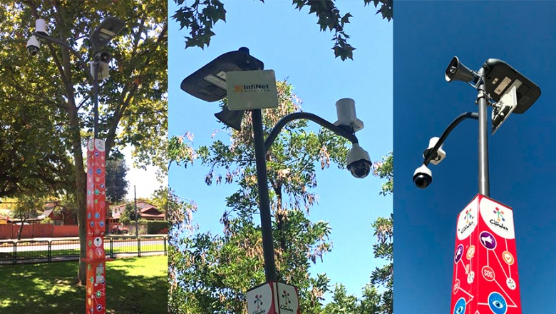 Postes inteligentes mejoran la seguridad en Chile