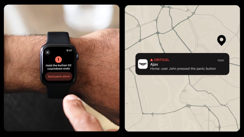 Actualización de la app Ajax para el Apple Watch: botón de pánico siempre en la muñeca