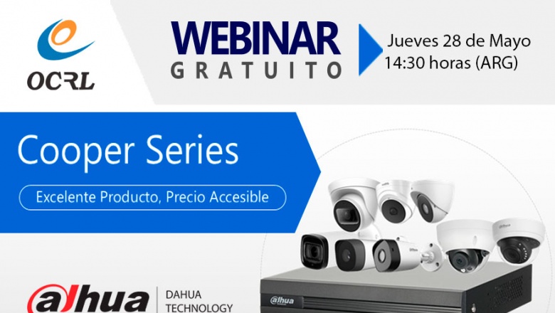 Invitación a webinar: Cooper Series