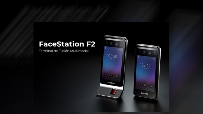 Lector de Reconocimiento Facial FaceStation F2 que fusiona IA y tecnología de infrarrojos